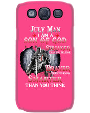 Load image into Gallery viewer, July Man Son Of God Birthday Meaningful Gift For Men Phone case
