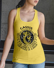 Load image into Gallery viewer, Gift For Cassie Girl The Soul Of A Mermaid Ladies Flowy Tank
