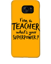 Load image into Gallery viewer, I'm A Teacher What Is You Superpower Gift For Teacher Phone case

