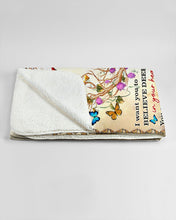 Load image into Gallery viewer, I Want You To Believe Deep In Your Heart Hunting Gift For Wife Sherpa Blanket
