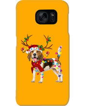 Load image into Gallery viewer, Beagle Gorgeous Reindeer Xmas Lights Gift For Dog Lovers Phone case

