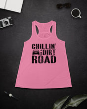 Load image into Gallery viewer, Lovely Phone Case Chillin’ On A Dirt Road Gift For Friends Ladies Flowy Tank
