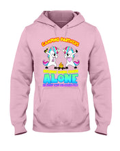 Load image into Gallery viewer, Camping Partners Because Going Crazy Alone Is Just Not As Much Fun Hoodie
