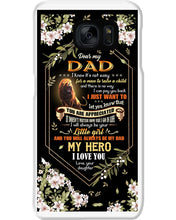 Load image into Gallery viewer, Lion Gift For  Papa You'll Always My Dad My Hero  Custom Design Phone case
