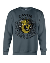 Load image into Gallery viewer, Gift For Cassie Girl The Soul Of A Mermaid Sweatshirt
