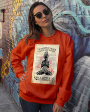 Load image into Gallery viewer, I'm Mostly Peace Love And Light Yoga Gift For Yoga Lovers Sweatshirt
