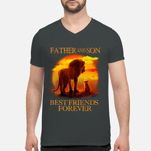 Load image into Gallery viewer, Father And Son Best Friends Forever Gift For Son Guys V-Neck
