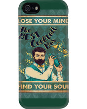 Load image into Gallery viewer, Lose Your Mind Find Your Soul Gift For Bartender Phone case
