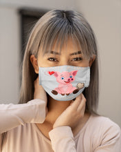 Load image into Gallery viewer, Fart A Day Keep The Doctor Away Gift For Pig Lovers Cloth Face Mask
