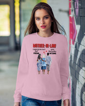 Load image into Gallery viewer, Daughter In Law's Best Friend Son's Best Partner In Crime Gift For Mom In Law Sweatshirt
