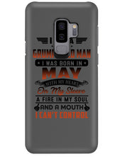 Load image into Gallery viewer, I'm A Grumpy Old Man I Was Born In May With My Heart Phone case
