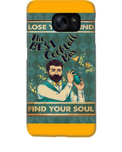 Load image into Gallery viewer, Lose Your Mind Find Your Soul Gift For Bartender Phone case
