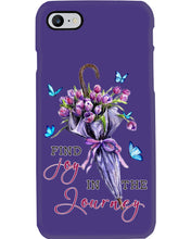 Load image into Gallery viewer, Butterflies Find Joy In The Journey Gift For Daughter Phone case
