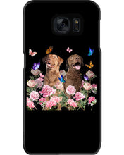 Load image into Gallery viewer, Gift For Dog LoversChesapeake Bay Retriever With Peonies Phone case
