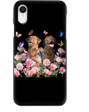 Load image into Gallery viewer, Gift For Dog LoversChesapeake Bay Retriever With Peonies Phone case
