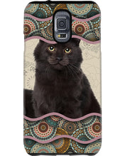 Load image into Gallery viewer, Lovely Phone Case Cute Black Cat Boho Pattern Gift For Cat Lovers Phone case
