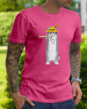 Load image into Gallery viewer, Cat Plays Flute Special Custom Design For Music Lovers Guys Tee
