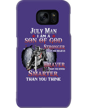 Load image into Gallery viewer, July Man Son Of God Birthday Meaningful Gift For Men Phone case

