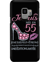 Load image into Gallery viewer, Je Suis Nee En 55 Je Ne Suis Peut-Être Pas Birthday Gift For Grandma Phone case
