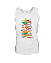 Load image into Gallery viewer, I Was Born With A Reading List I'll Never Finish Trending Unisex Tank Top
