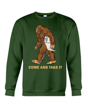 Load image into Gallery viewer, Bigfoot Come And Take It Simple Custom Design Sweatshirt
