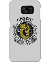 Load image into Gallery viewer, Gift For Cassie Girl The Soul Of A Mermaid Phone case
