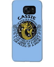 Load image into Gallery viewer, Gift For Cassie Girl The Soul Of A Mermaid Phone case
