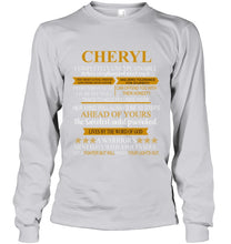 Load image into Gallery viewer, Cheryl Custom Name Gift A Warrior's Mentality With A Poet's Soul Unisex Long Sleeve
