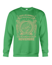 Load image into Gallery viewer, Los Mejores Nacen En Noviembre Gift For Men Sweatshirt
