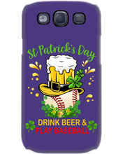 Load image into Gallery viewer, Baseball Drink Beer Day St Patrick's Day Gift For Baseball Lovers Phone case
