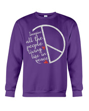 Load image into Gallery viewer, Image All The People Living Life In Peace Custom Design For Friends Sweatshirt
