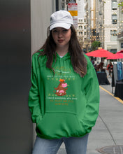 Load image into Gallery viewer, Cow I Need Somebody Who Sees The Crazy And Still Wants Me Hoodie
