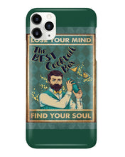 Load image into Gallery viewer, Lose Your Mind Find Your Soul Gift For Bartender Phone case
