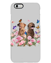 Load image into Gallery viewer, Gift For Dog LoversChesapeake Bay Retriever With Peonies Phone case
