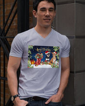 Load image into Gallery viewer, Chihuahua X-mas Garden Gift For Dog Lovers Guys V-Neck
