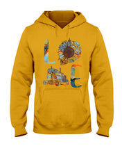 Load image into Gallery viewer, Love Trucker Simple Unique Custom Design For Personalized Job Gift Hoodie
