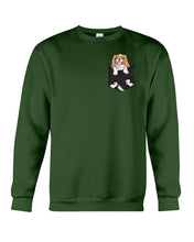Load image into Gallery viewer, Cavalier King Charles Spaniel In Pocket - Dogs Lovers Gift Sweatshirt
