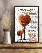 Load image into Gallery viewer, I Love You With All My Heart Gift For Mom Vertical Poster
