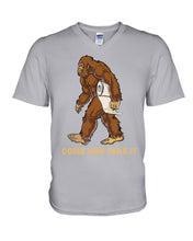 Load image into Gallery viewer, Bigfoot Come And Take It Simple Custom Design Guys V-Neck
