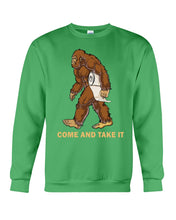 Load image into Gallery viewer, Bigfoot Come And Take It Simple Custom Design Sweatshirt
