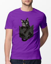 Load image into Gallery viewer, Cat In Your Front Pocket Perfect Gift For Friends Who Loves Cat Guys Tee
