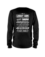 Load image into Gallery viewer, Gift For Son Who Raised By A Freaking Awesome July Mom She's A Bit Crazy Unisex Long Sleeve
