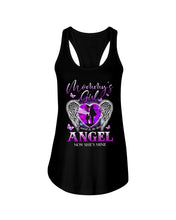 Load image into Gallery viewer, I Used To Be Her Angel Now She’s Mine Gift For Mommy Girl’s Ladies Flowy Tank

