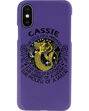 Load image into Gallery viewer, Gift For Cassie Girl The Soul Of A Mermaid Phone case
