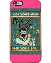 Load image into Gallery viewer, Lose Your Mind Find Your Soul Gift For Bartender Phone case
