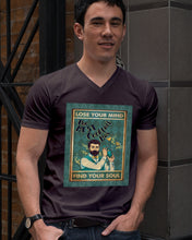 Load image into Gallery viewer, Lose Your Mind Find Your Soul Gift For Bartender Guys V-Neck
