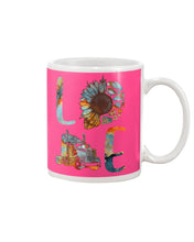 Load image into Gallery viewer, Love Trucker Simple Unique Custom Design For Personalized Job Gift Mug
