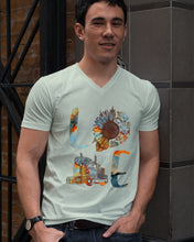 Load image into Gallery viewer, Love Trucker Simple Unique Custom Design For Personalized Job Gift Guys V-Neck
