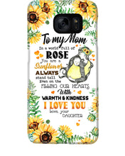 Load image into Gallery viewer, Gift For  Mama You're A Sunflowers Always Stand Tall   Trending Phone case
