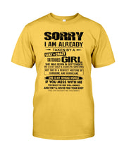 Load image into Gallery viewer, I'm Already Taken By    September Sexy And Crazy Girl For Birthday Gift Guys Tee
